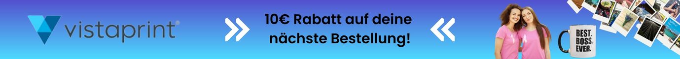 Vistaprint Gutscheincode Banner