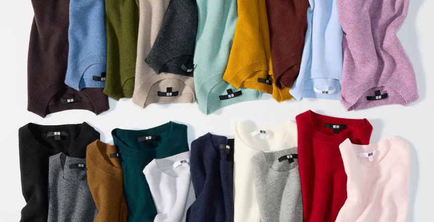 UNIQLO 100% Kaschmir-Pullover